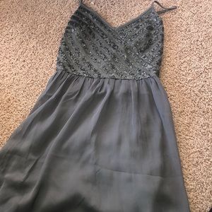 hollister grey dress